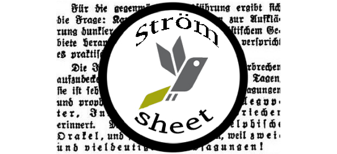 Stroemsheet